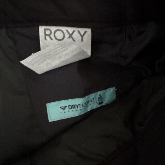 ROXY Girls' BACKYARD Printed Snow Pants KVJ1 Size 12/L - Picture 5 of 7